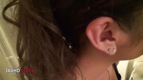 Yui Nanase Delivers Steamy Asian BJ, Revealing Her Juicy Tits!