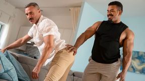 Manuel Skye and Jericho James do a lot on the couch