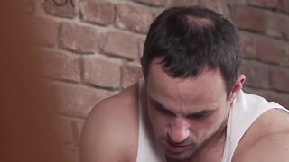 Massaged twink anally fingered by his masseur