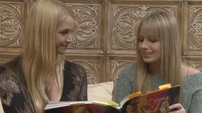 ”GIRLFRIENDS FILMS - Tiny Lesbian Started Learning How To Please A Female - Scarlett Sage & Sarah Vandella”