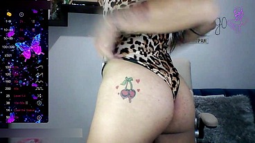 TS Angelique Monroe - Webcam show from July 14, 2023