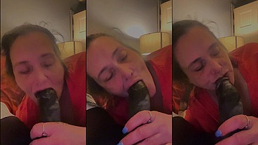 I must let him cum on my face or tits