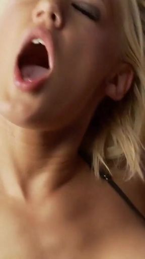 Captivating moment from "Inside the football stadium the blonde and brunette milfs with big boobs have a sweaty group sex&hellip;"