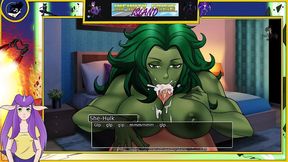 infinity crisis island part 1 catwoman and she-hulk