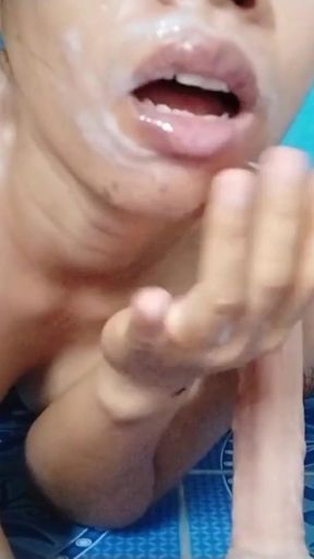 Stunning moment from &quot;Asian cream eater (+18)&quot;