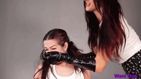 Leather Glove Fetish - HD MP4