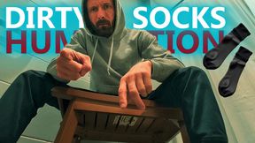 Dirty Socks Humiliation – Gym Bathroom Foot Tease