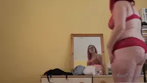 Auntjudys - Fooling Around with Your Chubby Redhead Wife Juliet Before Your Date (pov)