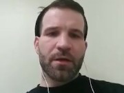 Dirty talking while on parole phone sex with my ex