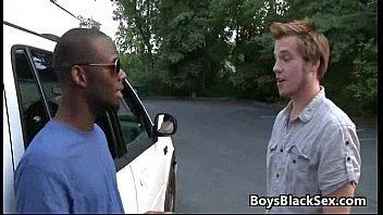 Black Muscular Guy Fuck White Mate Hard In His Tight Ass 21