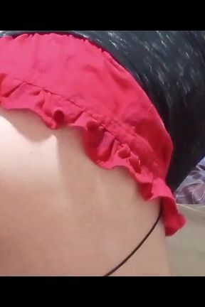 My Huge and Delicious Ass Devouring a Big Dildo...