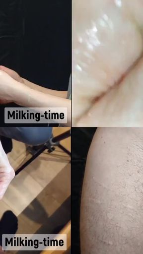 Captivating moment from &quot;There&#039;s Dicks Everywhere! Split-Screen Cumpilation 2 (Milking-time)&quot;