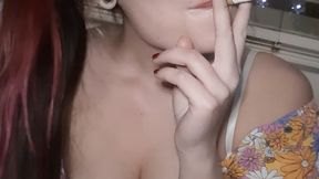 Smoking Encouragement POV: Your GF calls you and wants you to smoke with her, she encorages you to smoke more as she wishes to do so aswell - Smokingrapunzel