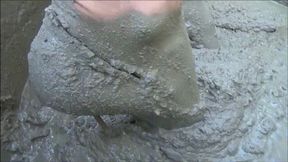 Mixing cement with italian 5 inch designer high heels - full clip - (1920x1080*mp4)
