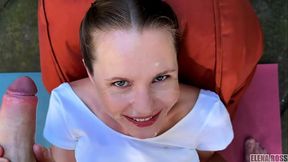 Stepbrother fucked me hard and cummed on my face - Elena Ross (Trailer)