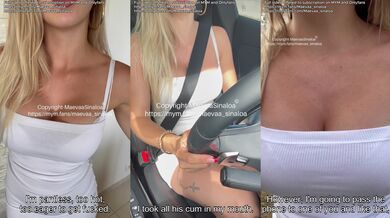 Maeva Swallows Stranger Cum Then Double Fucked Raw Highway Rest Area Dogging