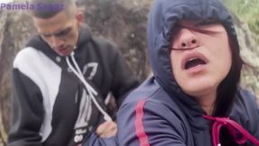 novinho na maldade de me foder me comeu gostoso na frente de todo mundo na praia
