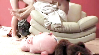 "Busty Maid Serves Up A Big Dick And Her Ass In This Hardcore Fuck"