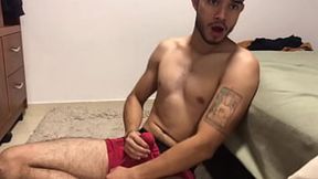 Fornicating while leaving a gooey mess, I'm caught cheating on my friend's rug