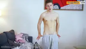 Mariano Basso Showcases His Stunning Dick in Oiled Gay Teen 18+ Solo Scene