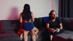 he s so naive that he doesn t realize what happens right in his nose! - min galilea, selena vega and william vega