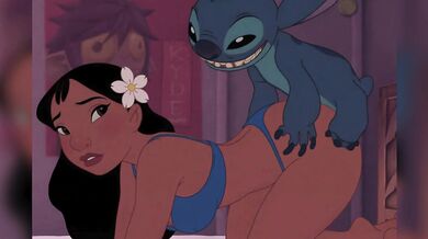 Nani Lilo and Stitch Hentai Nani Pelekai Passionate Anal Sex with Adult Stitch & Creampie Nani & Stitch Anal Hentai Loving Backdoor Tanned Brunentte