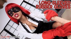 MISTRESS KEOPE: Long-sleeved rubber gloves - FHD