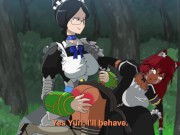 maids spanking scene hentai (overlord lupustegina and yuri alpha)