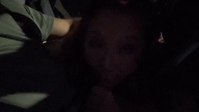I gave my Uber driver a blowjob as a tip outside my neighbor's place