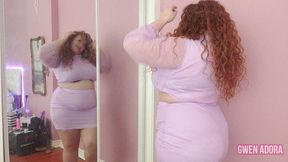 BBW Narcissist Ignores You in the Mirror - sd wmv