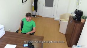 Brunet Dude Needs Plenty Of Money To Help His Family & Agrees To Have His Ass Fucked For It