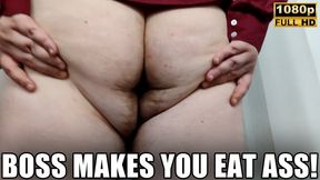 Boss Makes You Eat His Ass - Full HD 1080p - MOV - KingMarti