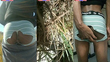 *PREMIUM* Bitch Boy In False Briefs Spreading His Mangled Butthole Everywhere He Go - Starring DJ ButtPussy