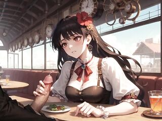 Creamy Steampunk Seduction: Maid's Whipped Cream Explosion