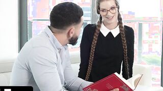 Pure Milf Spreads Her Long Legs And Makes His College Buddy Cum All Over Her Irresistible Face