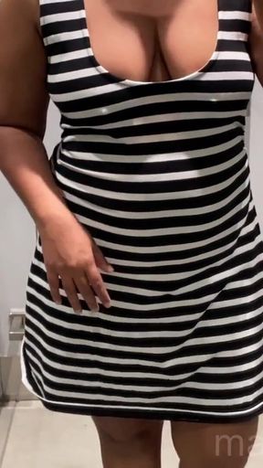 Unforgettable moment from &quot;Mallu Wife Trying Sexy Dresses In Trail Room And Fingering From Shopping Mall Trail Room&quot;