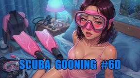 Scuba Gooning #6D: Neoprene Depths Mesmeric Surrender (Animated, Music, Text)