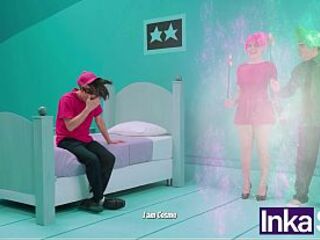 FAIRLY GODPARENTS - Wandass discovers Timmy Fuckner screwing Trixie in her room.