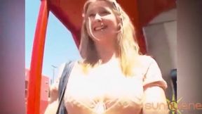 Sunny Lane Shows Off Her Skills in an Outdoor Adventure!