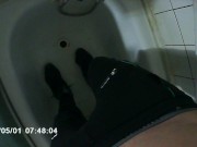 Random shower with Bellavita bath recliner