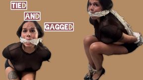 Tied and gagged