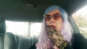 SMOKING GRANDMOTHER DOING A MORE120 WITH LOTS OF DANGLES