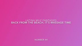 I Am Back From The Beach And Ask You For A Massage