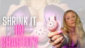 Shrink it in Chastity