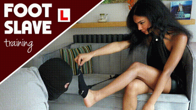 Foot Slave Training- Amara