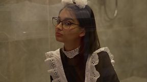 Punishment of Desi India Teen ! Put on a GAS mask bitch