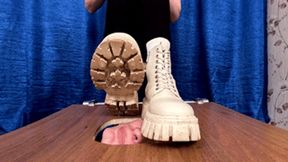 Your floor-face is so tiny under my Tendance chelsea boots (part 6 of 7), flo713x 1080p