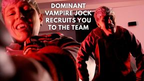 Dominant Vampire Jock Recruits You - Suck Vamp Cock and Surrender Your Essence to Jaq Quicksilver - POV, blowjob, drained, supernatural, feeding - 1080 mp4