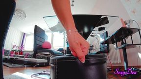 ultimate reverse cowgirl dildo ride: exploring the sensual world of my big booty