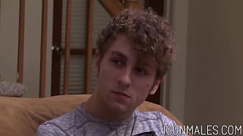 Max smashes sexy Calvin in his tight butt